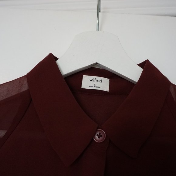 Aritzia Wilfred, Size Small, Henrietta Blouse - Picture 3 of 3